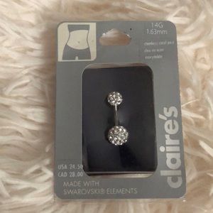 New! Never worn bellybutton ring